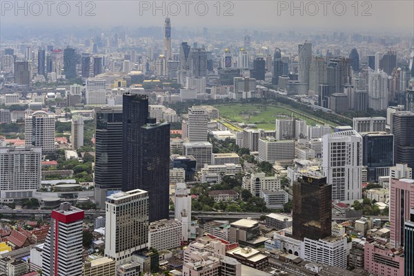 Skyline with Bayoke Tower and The Royal Bangkok Sports Club