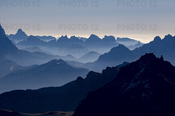 View from Sass Pordoi