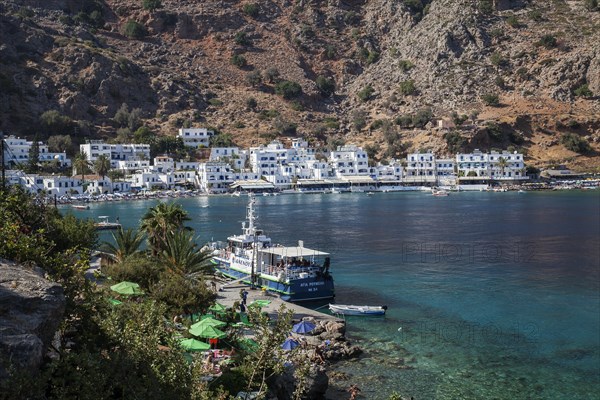 Village on the coast