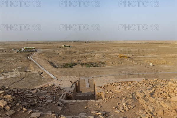 Overlook over the ancient city of Ur