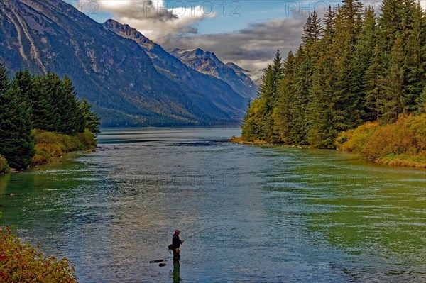 Anglers on the Chilkoot River