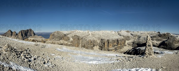 View from Sass Pordoi