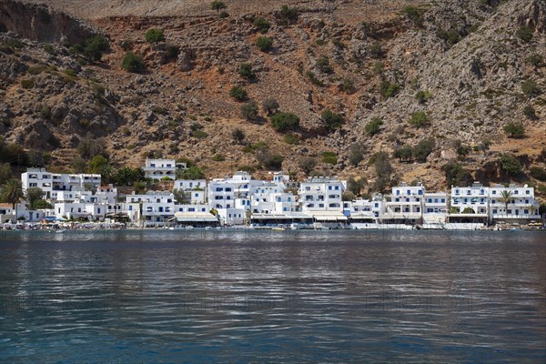 Village on the coast