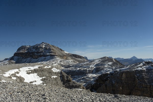 View from Sass Pordoi