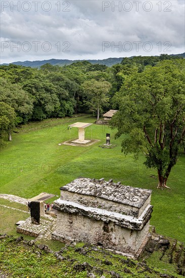 Ancient Maya archaeological site Bonampak