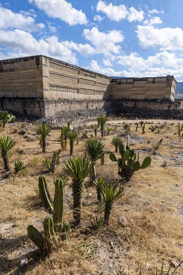 Mitla archeological site from the Zapotec culture