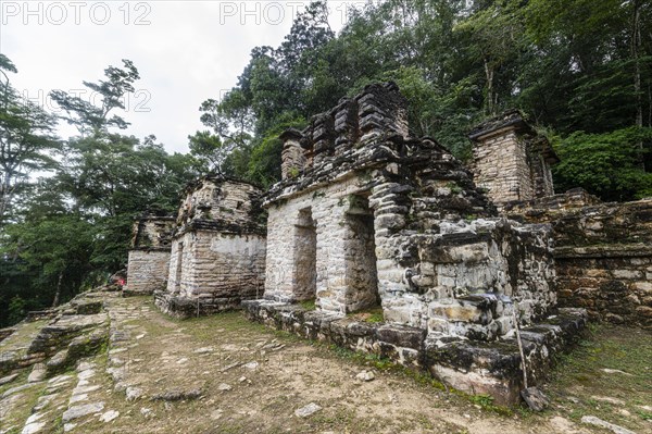 Ancient Maya archaeological site Bonampak