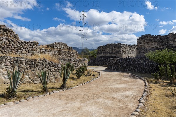 Mitla archeological site from the Zapotec culture