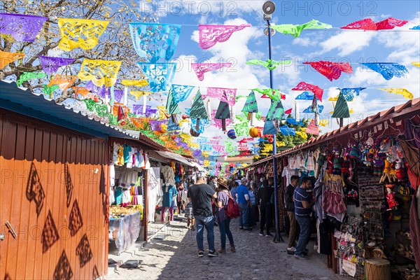 Souvenir stalls