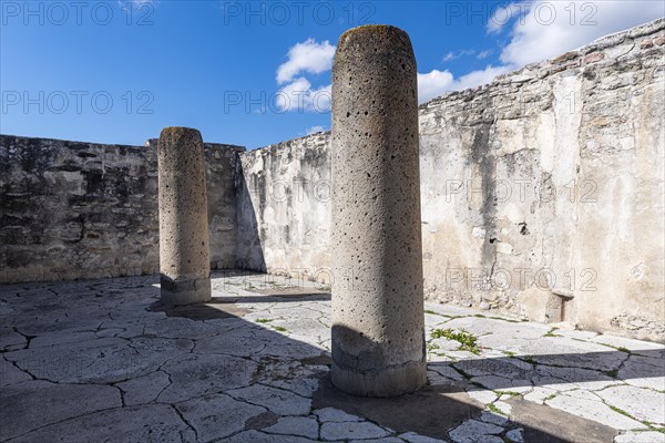 Mitla archeological site from the Zapotec culture