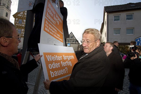 Referendum on the Stuttgart 21 rail project: Wolfgang Drexler