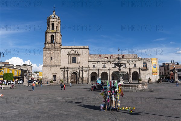 Valladolid square and the San Francisco de Assisi square Unesco site Morelia
