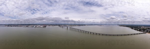 Large panoramic aerial view