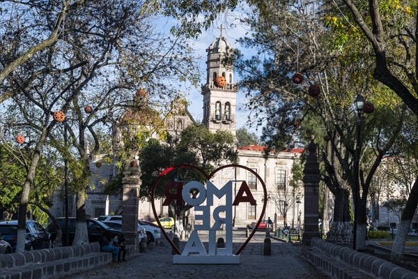 Pedestrian zone in the Unesco site Morelia