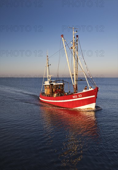 Crab cutter in the North Sea