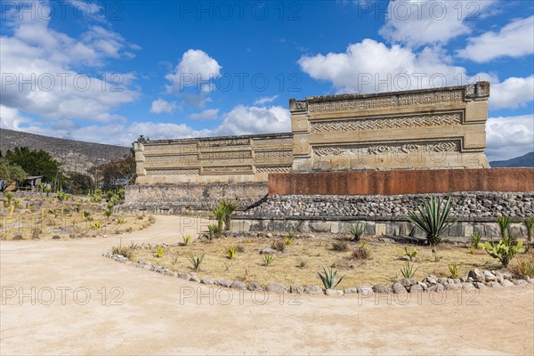 Mitla archeological site from the Zapotec culture