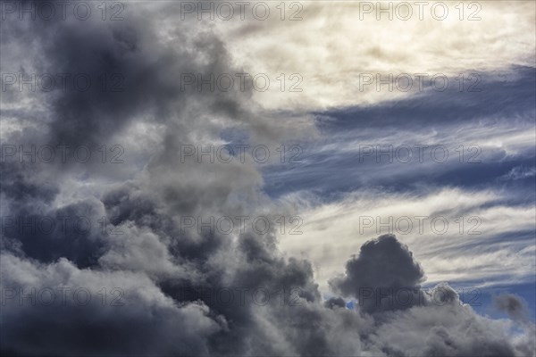 Dramatic cloudy sky