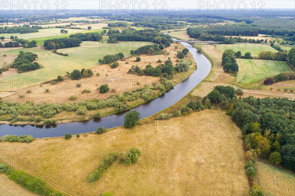 Aerial view of the Ems