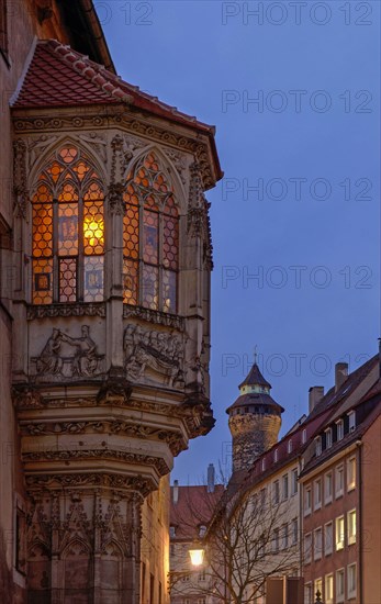 Christmas illuminated Sebalder Choerlein