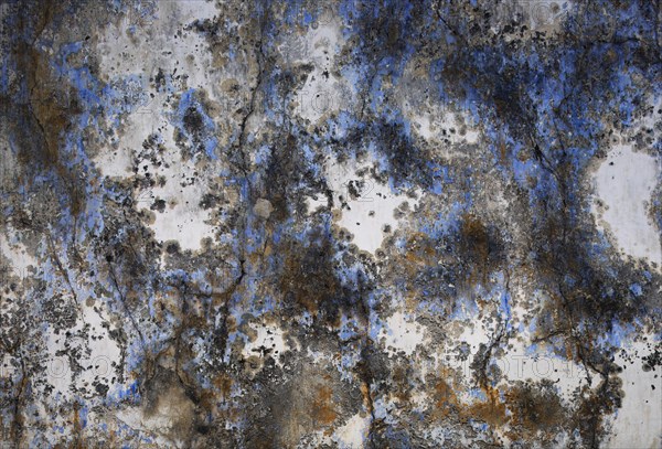 Weathered house facade in Porto Formoso