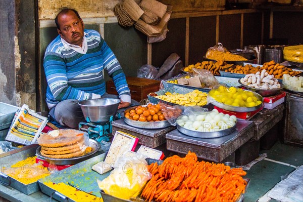 Colourful market