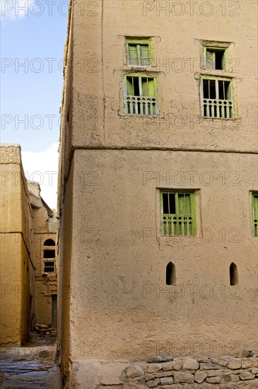 Multi-storey mud houses