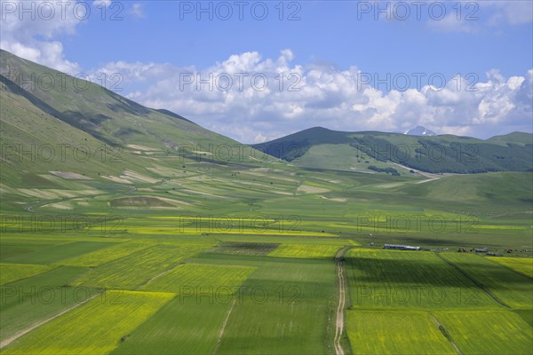 Pan Grande plateau in the Monti Sibillini National Park