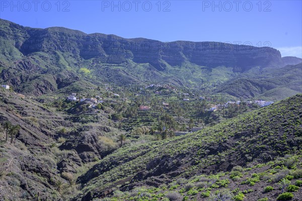 View to the village