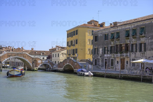 Ponte tre Archi on the Cannaregio Canal