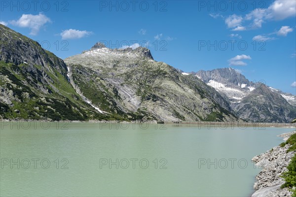 Landscape at Lake Grimsel