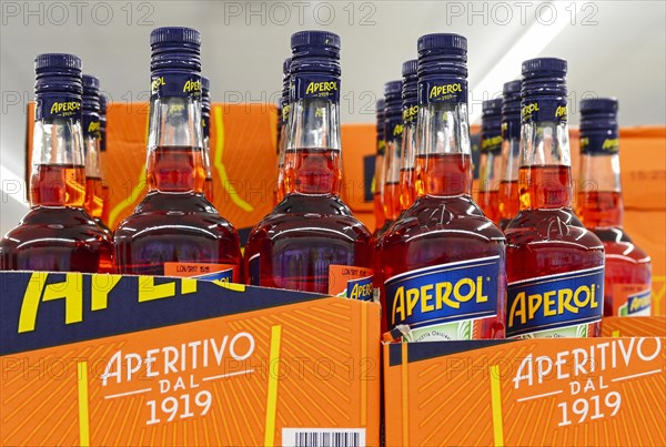 Aperol bottles