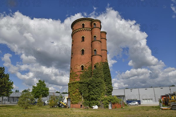 Old water tower on the former gasworks