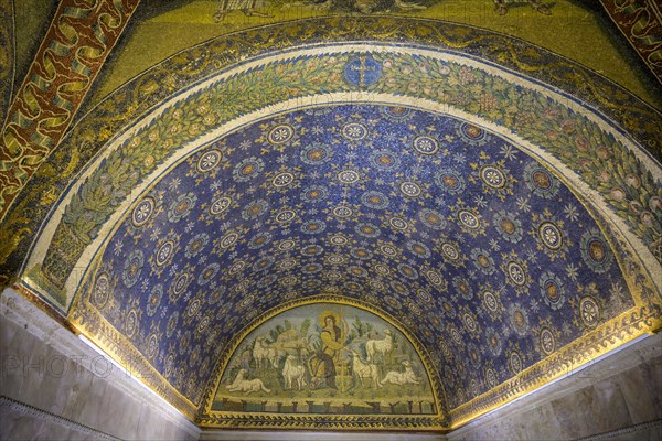 Mosaics in the Mausoleum of Galla Placidia
