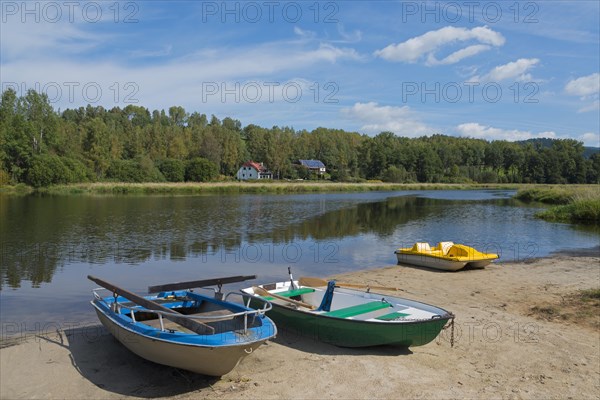 Boats on the Vltava