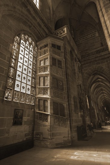 Sacristy with church window