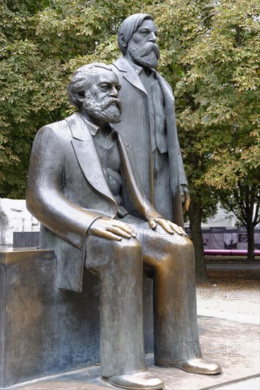 Karl Marx and Friedrich Engels Monument