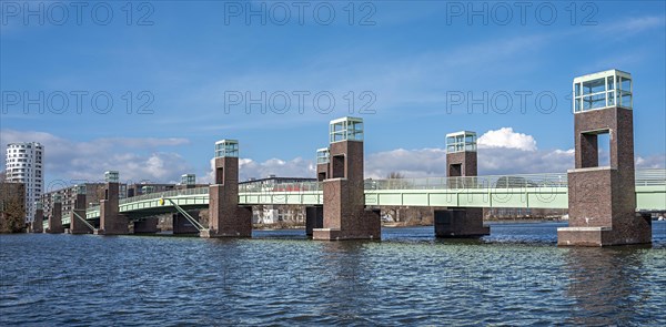 The pier in the Spandau waterfront