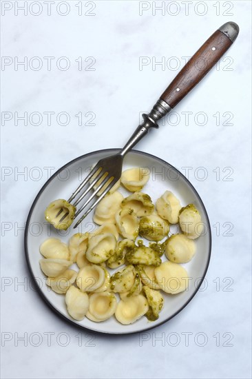 Orecchiette with pesto