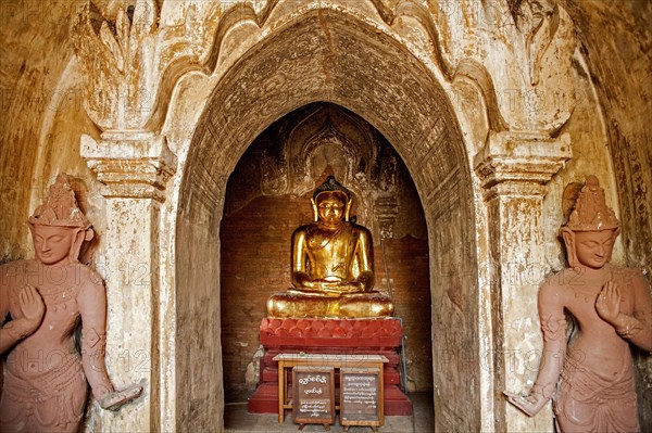 Dhammayazika brick pagoda