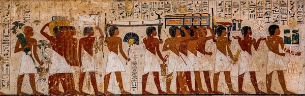 Funeral procession to Ramose's tomb