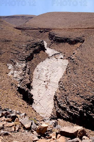 Rock formation in the High Atlas