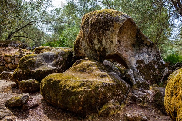 Natural rock shelter