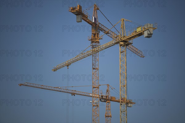 Construction cranes