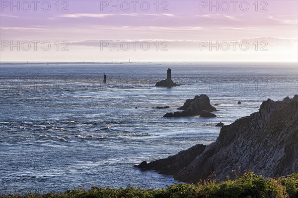 Pointe du Raz with lighthouse Phare de la Vieille