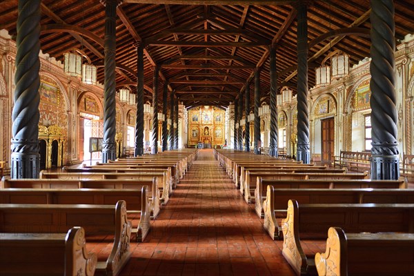 Interior of the Mission Church Catedral Inmaculada