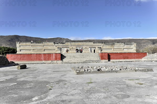 Mitla archeological site from the Zapotec culture