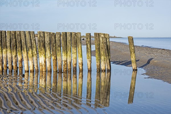 Buhne am Strand
