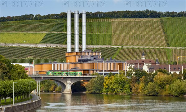Chimneys at the Kulturspeicher in Wuerzburg