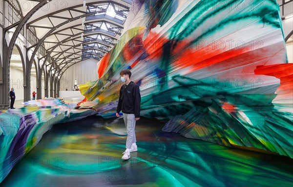 Art exhibition by Katharina Grosse It wasn't us