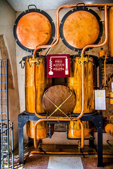 Grappa Museum at the Polli Distillery